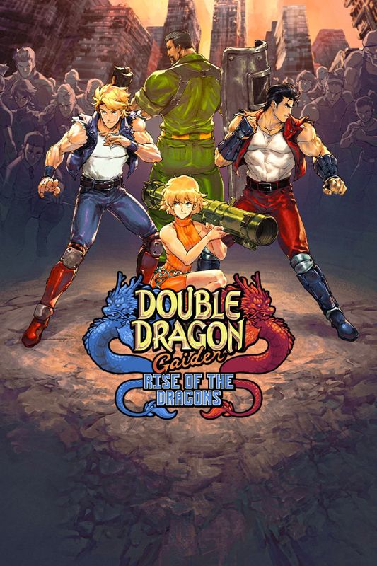 Double Dragon Gaiden: Rise of the Dragons box art for Xbox Series X